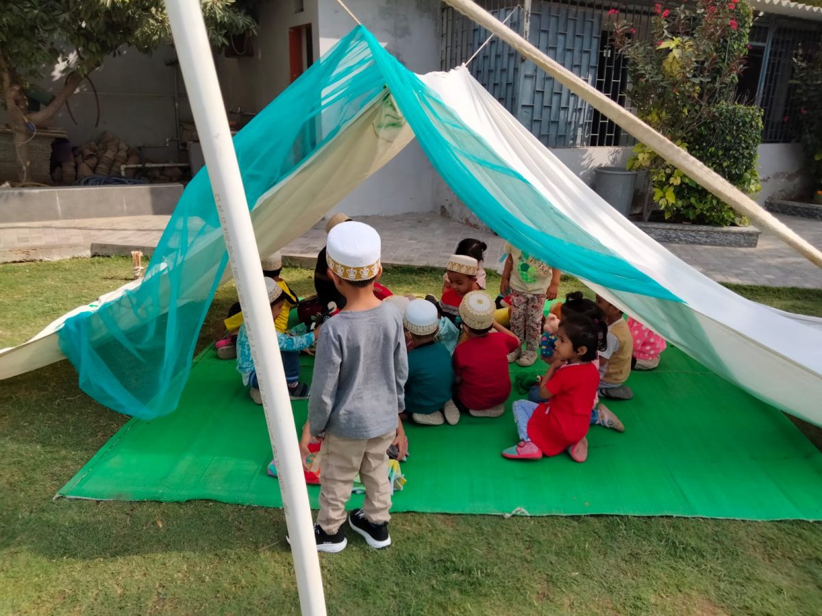 Playgroup Visited Burhani Mahal - Badri High School