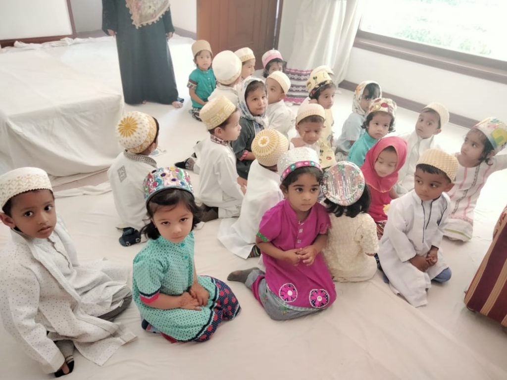 Playgroup Visited Burhani Mahal - Badri High School